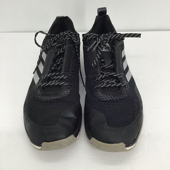 Adidas Speed Trainer 3.0 Athletic Sneaker Trainer Men’s Black/Silver Size 12 - Picture 3 of 8